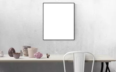 ¿Cómo podemos decorar los muros de nuestra casa usando marcos de pared?￼